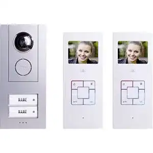 Video-Türsprechanlage m-e GmbH modern-elec Komplett-Set m-e