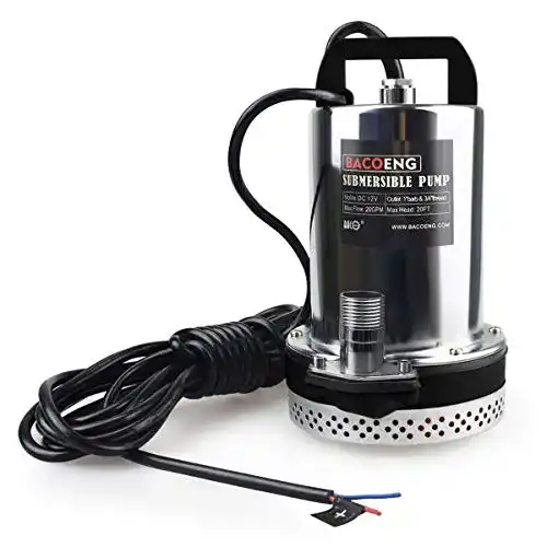 Tauchpumpe 12V BACOENG DC 12V 20FT