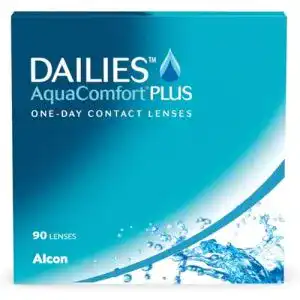 Tageslinsen Dailies AquaComfort Plus 1-Tages-Kontaktlinsen, 90 St