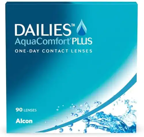 Kontaktlinsen Dailies AquaComfort Plus 1-Tages-, 90 Stück