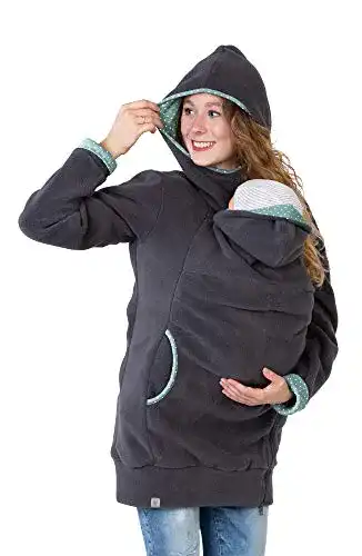 Tragejacke Viva la Mama Umstandsmode Fleece Jacke