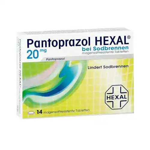 Pantoprazol Hexal b. Sodbrennen magensaftres. Tabl. 14 St