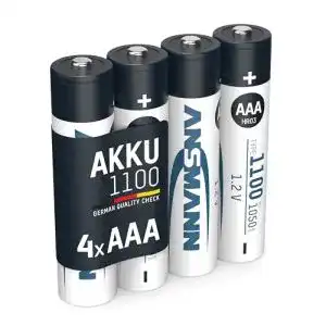 AAA-Akku Ansmann Akku AAA Typ 1100 mAh, 4 Stück