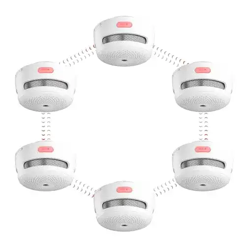 Funk-Rauchmelder X-Sense Funkvernetzbarer Rauchmelder 6er Set