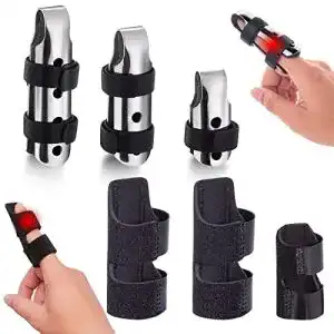 Fingerschiene Gipizi 6 Stück Fingerstütze für gebrochene Finger