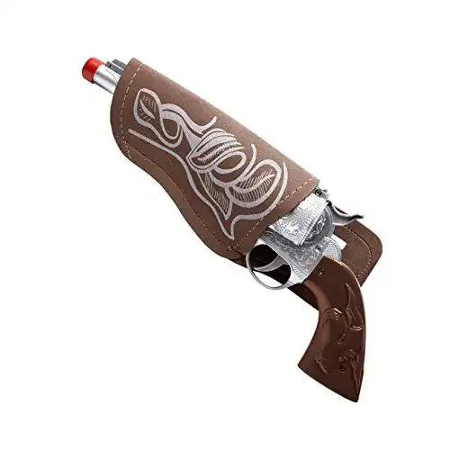 Spielzeugpistole Widmann 9804C Cowboypistole mit Halfter