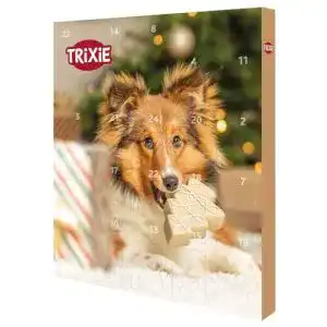 Hunde-Adventskalender TRIXIE 9268 für Hunde, 30 × 34 × 3,5 cm