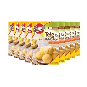 Kartoffelknödel Pfanni Teig Halb und Halb, 9 x 318 g