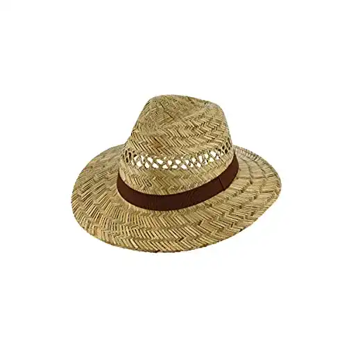 Strohhut Herren fiebig Traveller Strohhut mit Ripsband Sommerhut