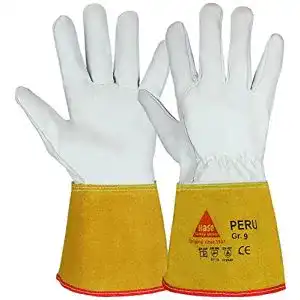 Arbeitshandschuhe Leder Hase Safety Gloves Hase Peru Gr. 10/XL