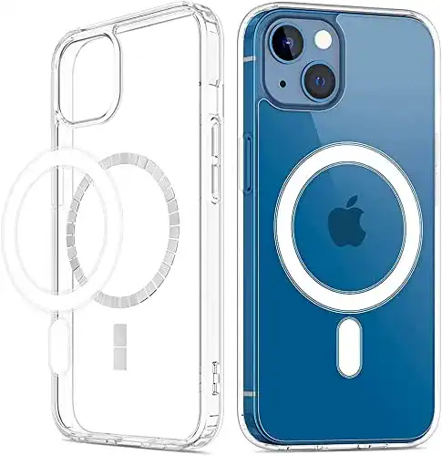 iPhone-13-Clear-Case mit Magsafe wlooo Magnetisch kristallklar