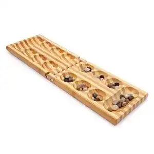 Kalaha Small Foot 2019774 foot 2844 „Natur“ mit 48 Natursteinen