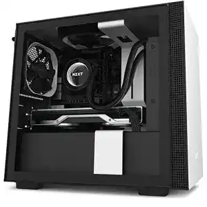 Mini-ITX-Gehäuse Nzxt H210 für Gaming-PCs, Front USB-C Port