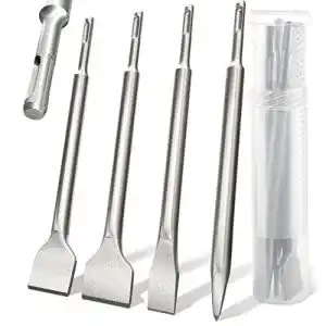SDS-Max-Meißel KSP-Tec | SDS Plus Meißel Set | mit Fliesenmeißel
