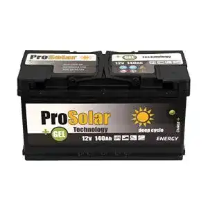 AGM-Batterie 140Ah ProSolarGel 140Ah Gelbatterie Solarbatterie