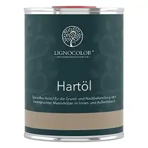 Hartöl Lignocolor, spezielles Holzöl 1 L, Natur transparent
