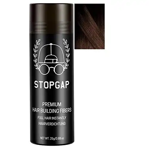 Streuhaar STOPGAP Haarpuder mit Soforteffekt (Dunkelbraun)