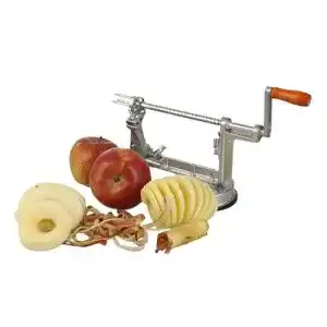 Apfelschäler MaxxGoods, Apfelschneider, Apfelentkerner, 3 in 1