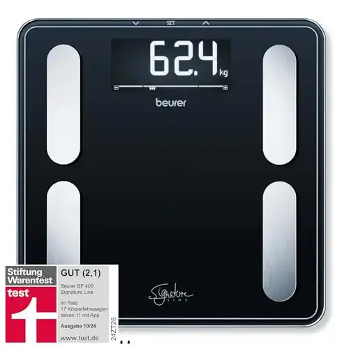 Beurer-Personenwaage Beurer BF 400 black, Signature Line