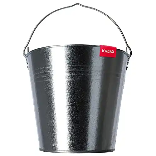 Zinkeimer KADAX Eimer, robust mit ergonomischem Griff