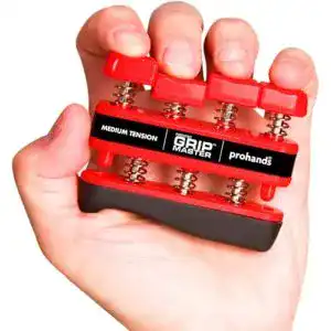 Handtrainer Gripmaster Pro Hands Fingertrainer medium, Red