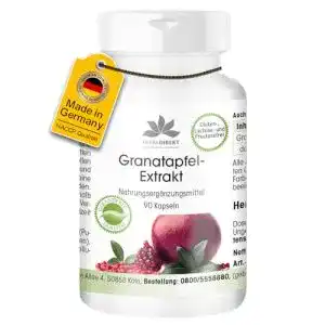 Granatapfel-Kapseln Warnke Gesundheitsprodukte, 90 Kapseln