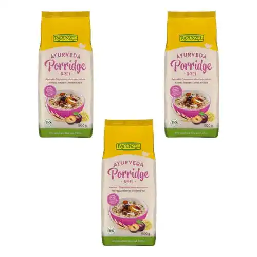 Rapunzel-Frühstücksbrei Rapunzel Ayurveda, 3 x 500 g