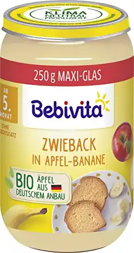Bebivita-Brei Bebivita Frucht & Getreide Zwieback in Apfel-Banane