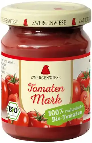 Bio-Tomatenmark Zwergenwiese Bio Tomatenmark, 6 x 130 g