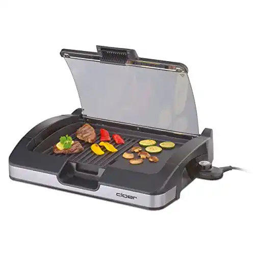 Elektro-Tischgrill mit Deckel hochwertig