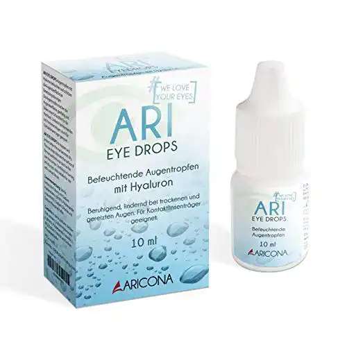Augentropfen-Gel aricona Kontaktlinsen ARI EYE DROPS Augentropfen