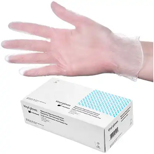 Einmalhandschuhe (XL) HeroTouch Vinyl puderfrei 100 Stück