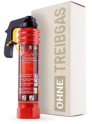 Fettbrandlöscher F-Exx 8.0 F – Der Feuerlöscher Küche u. Zuhause