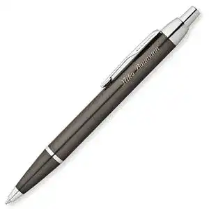 Kugelschreiber PARKER IM Gunmetal C.C. S0856490 Laser-Gravur