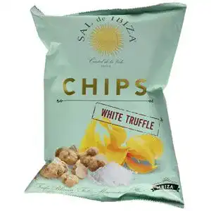 Kartoffelchips Sal de Ibiza Chips Truffles, mit weißen Trüffeln