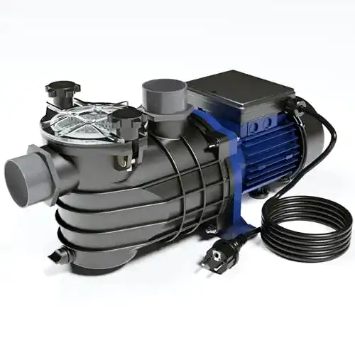 WilTec-Poolpumpe Wiltec Pool Pumpe 10800 l/h 180 W