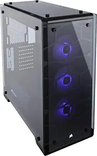 PC-Gehäuse Corsair Crystal 570X RGB Kompakt Mid-Tower ATX