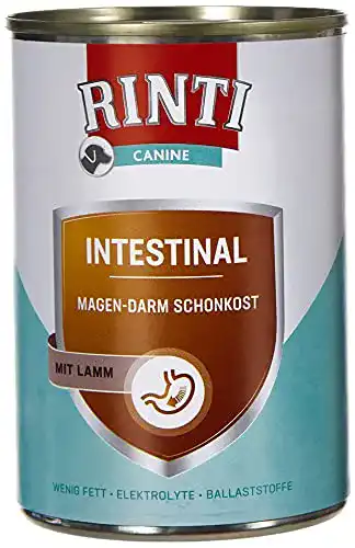Diät-Nassfutter Hund Rinti Canine Intestinal Lamm 6 x 400 g