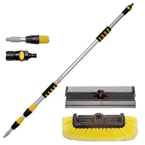 LKW-Waschbürste YACHTICON Waschbürsten Set Nr. 4 Alu