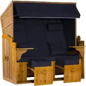 Strandkorb (3-Sitzer) Webavita, Ostsee XXL, Bausatz, Vollieger