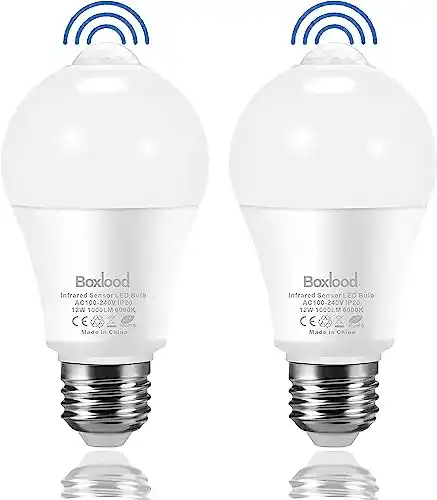 Glühbirne mit Bewegungsmelder Boxlood LED, PIR-Sensor