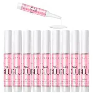 Nagelkleber Makartt 10 Pcs , Extra Stark und Schnelltrocknend