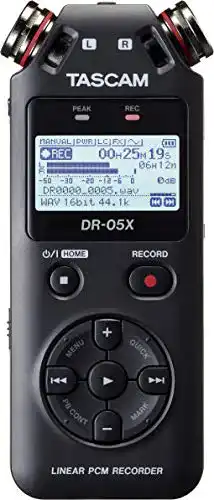 Tascam-Recorder Tascam DR-05X Tragbarer Audio-Recorder
