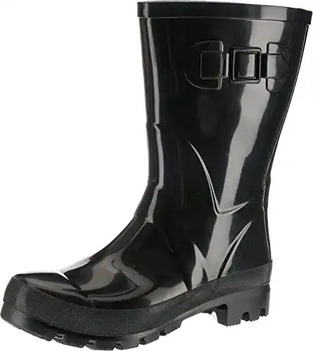 Beck-Gummistiefel Beck Damen modieus, Schwarz, 40 EU