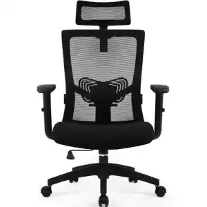Bürostuhl mit Kopfstütze Daccormax Bürostuhl Ergonomisch