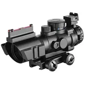 Leuchtpunktvisier VERY100 Zielfernrohr 4x32mm mit Fiberoptic
