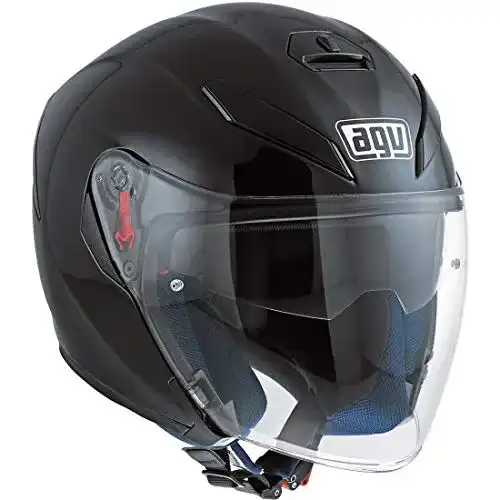 AGV-Helm AGV unisex adult K-5 Jet E2205 Solid, schwarz, L EU