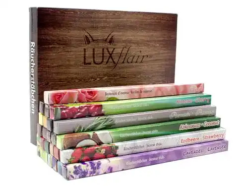 Räucherstäbchen Luxflair Set XXL, 26 Düfte