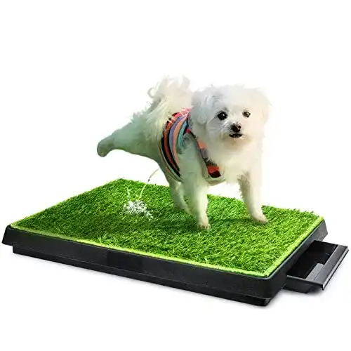 Hundetoilette Hompet Hundeklo Rasenmatte 63 x 51 x 7cm