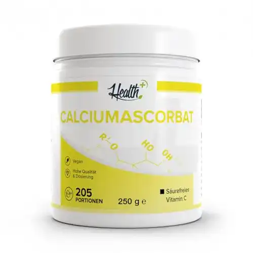 Die beste Vitamin-C-Pulver Zec+ Nutrition Health+ Calciumascorbat, 250 g 2026 Test Bestseller Vitamin-C-Pulver Zec+ Nutrition Health+ Calciumascorbat, 250 g